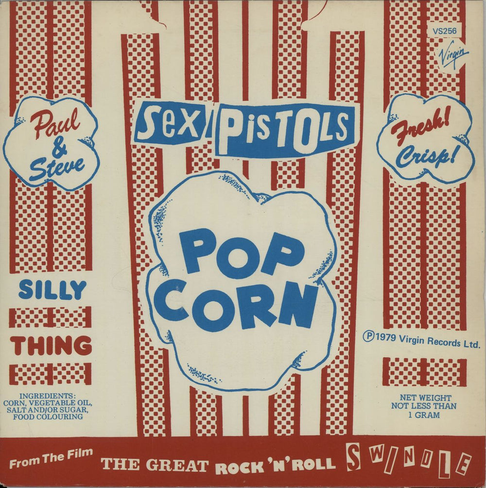 Sex Pistols Silly Thing - P/S UK 7" vinyl single (7 inch record / 45) VS256