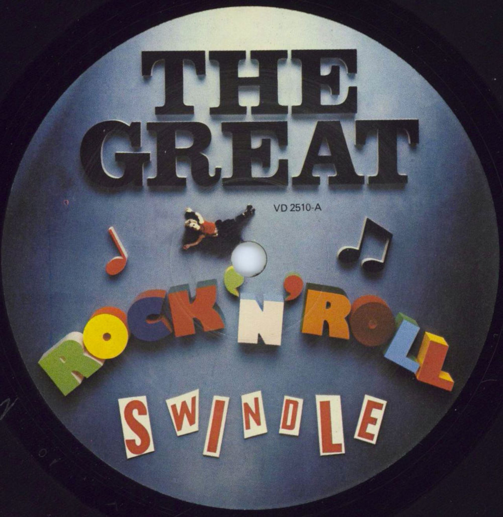 Sex Pistols The Great Rock 'N' Roll Swindle UK 2-LP vinyl set 
