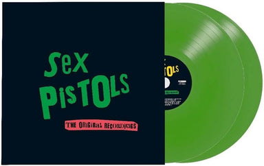 Sex Pistols The Original Recordings - Green Vinyl + Stickers - Sealed UK 2-LP vinyl record set (Double LP Album) 455953-5