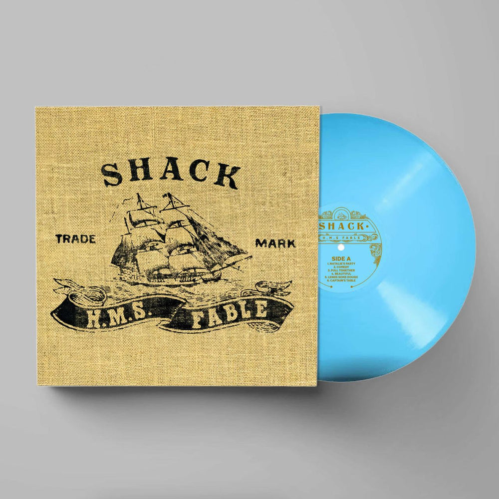 Shack HMS Fable - Light Blue Sea Coloured Vinyl - Sealed (National Album Day 2024) UK vinyl LP album (LP record) SHACKLP1X