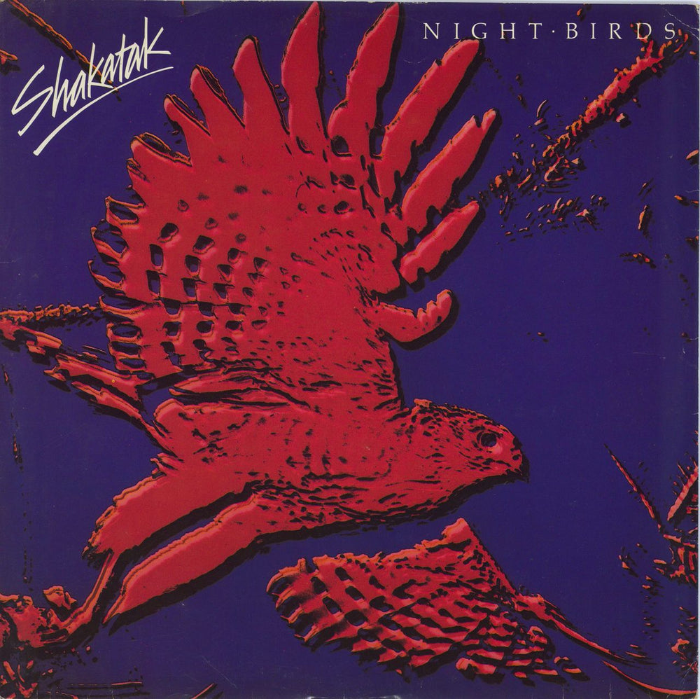 Shakatak Night Birds + p/s UK 12" vinyl single (12 inch record / Maxi-single) POSPX407