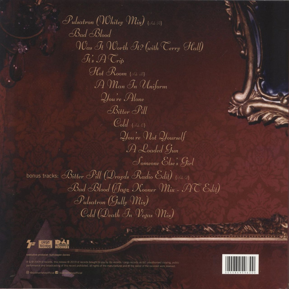 Shakespear's Sister Songs From The Red Room - RSD19 - Gold Vinyl UK 2-LP vinyl record set (Double LP Album) 5055869546300