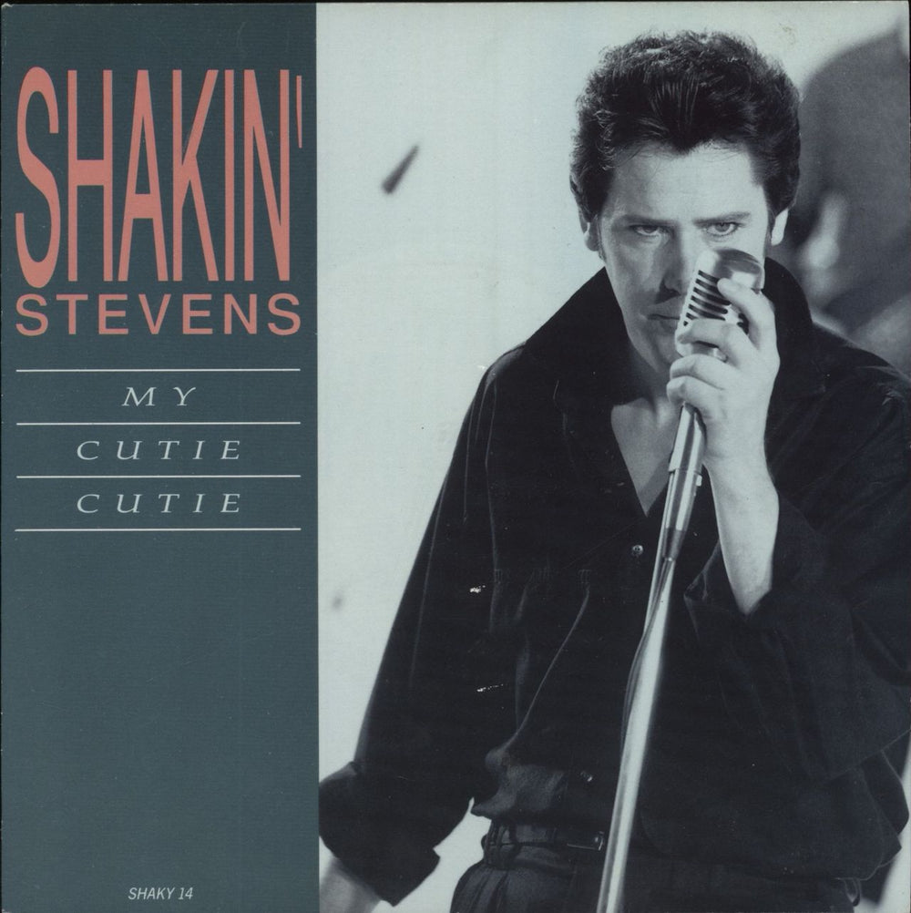 Shakin' Stevens My Cutie Cutie UK 7" vinyl single (7 inch record / 45) SHAKY14