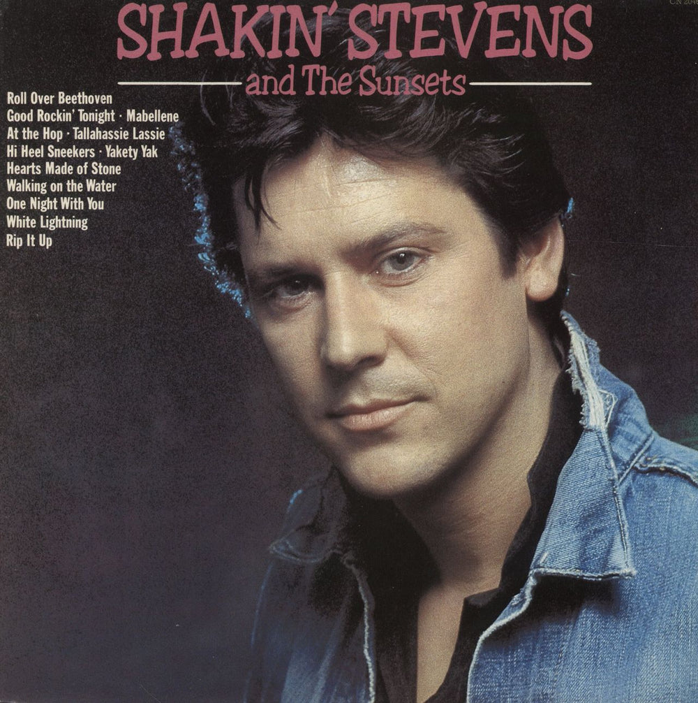 Shakin' Stevens Shakin' Stevens And The Sunsets UK vinyl LP album (LP record) CN2046