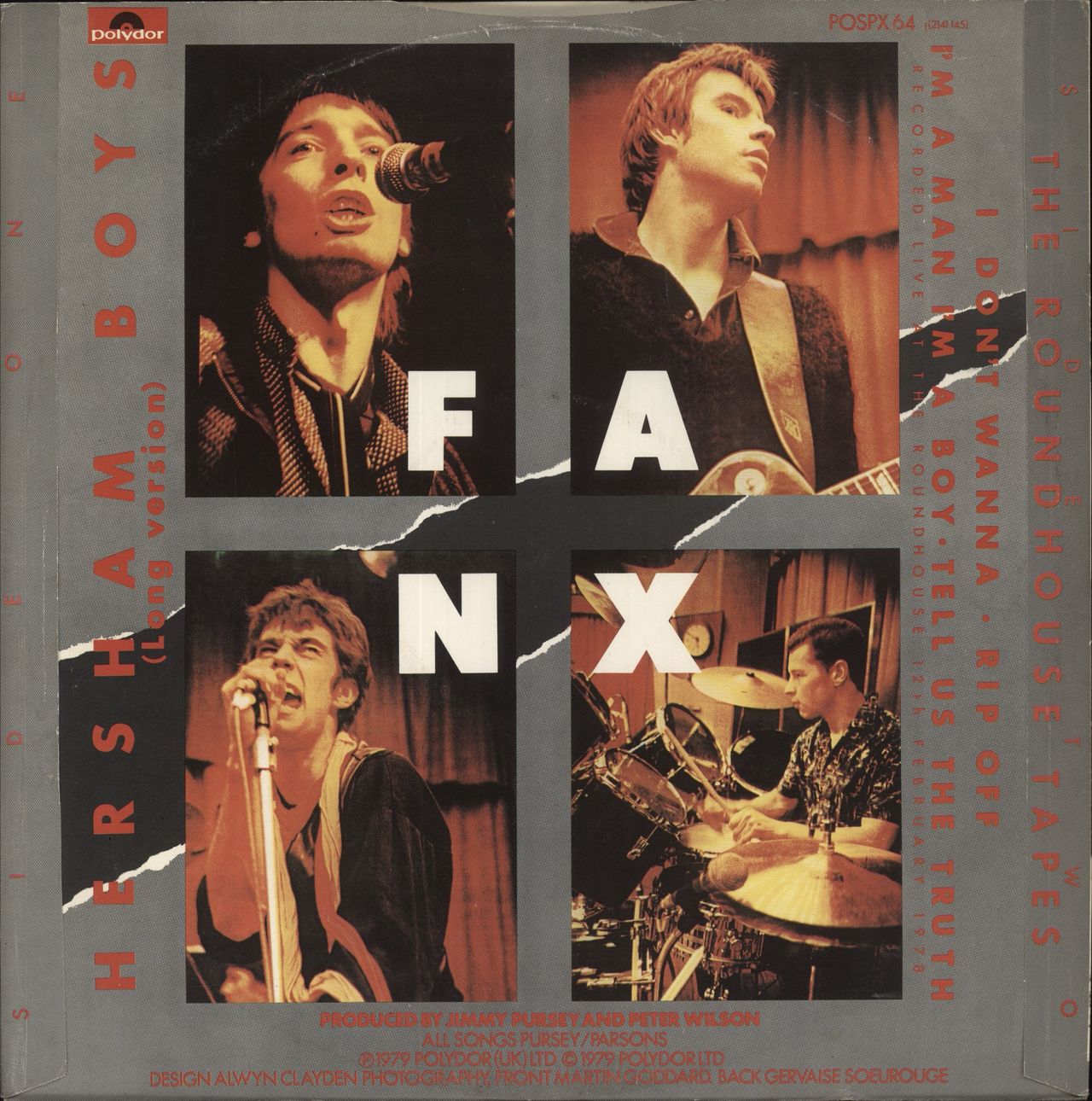 Sham 69 Hersham Boys (Long Version) UK 12