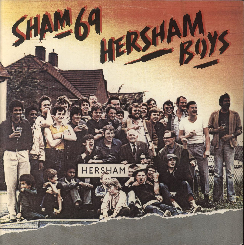 Sham 69 Hersham Boys (Long Version) UK 12" vinyl single (12 inch record / Maxi-single) POSPX64