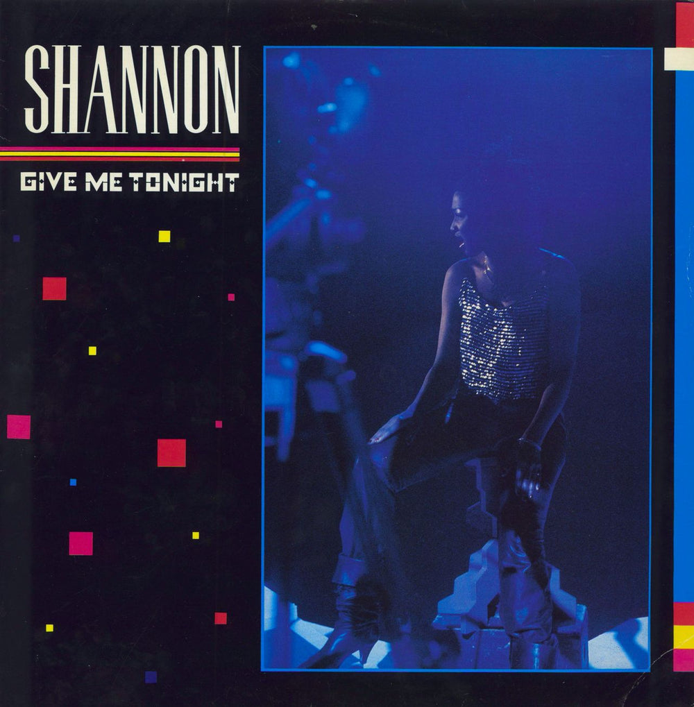 Shannon (80s) Give Me Tonight UK 12" vinyl single (12 inch record / Maxi-single) JABX1