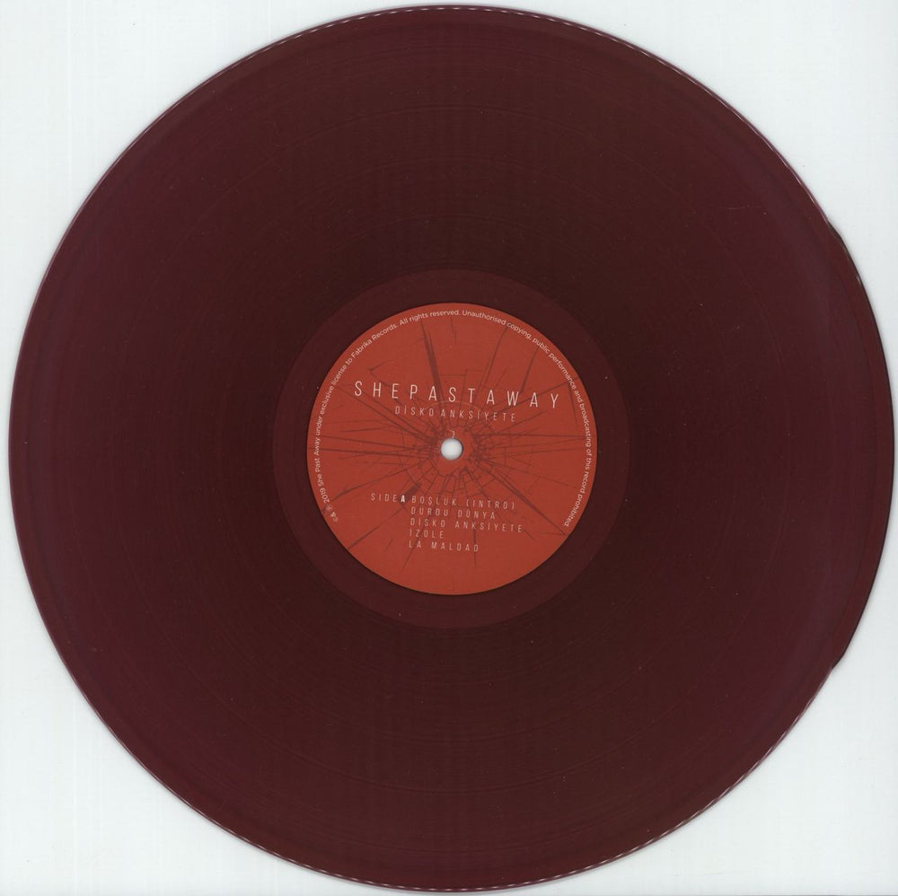 She Past Away Disko Anksiyete - Violet Vinyl Greek vinyl LP album (LP record) 9I0LPDI869213