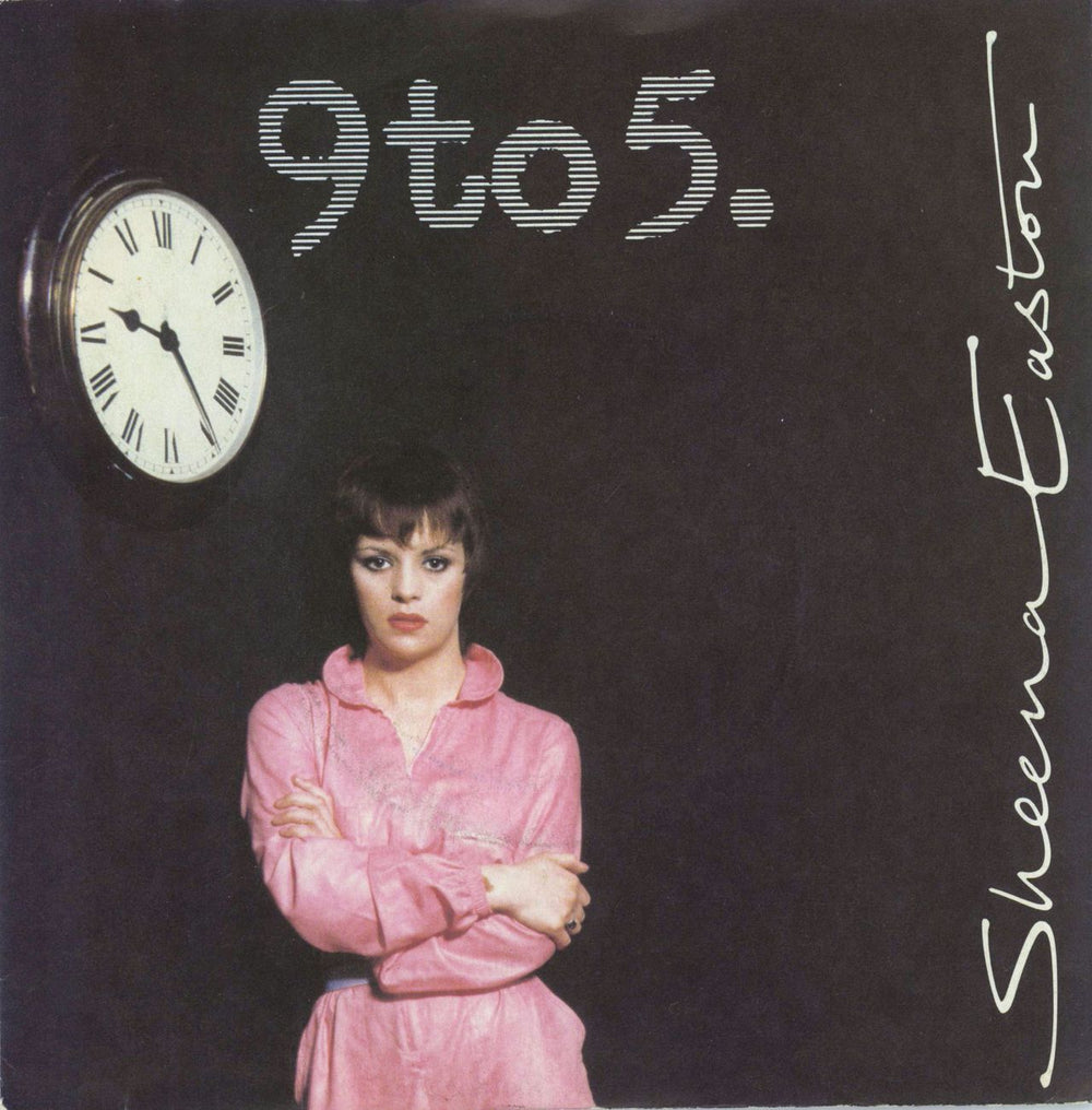 Sheena Easton 9 To 5 Nine To Five - Factory Sample Stickered p/s UK 7" vinyl single (7 inch record / 45) EMI5066