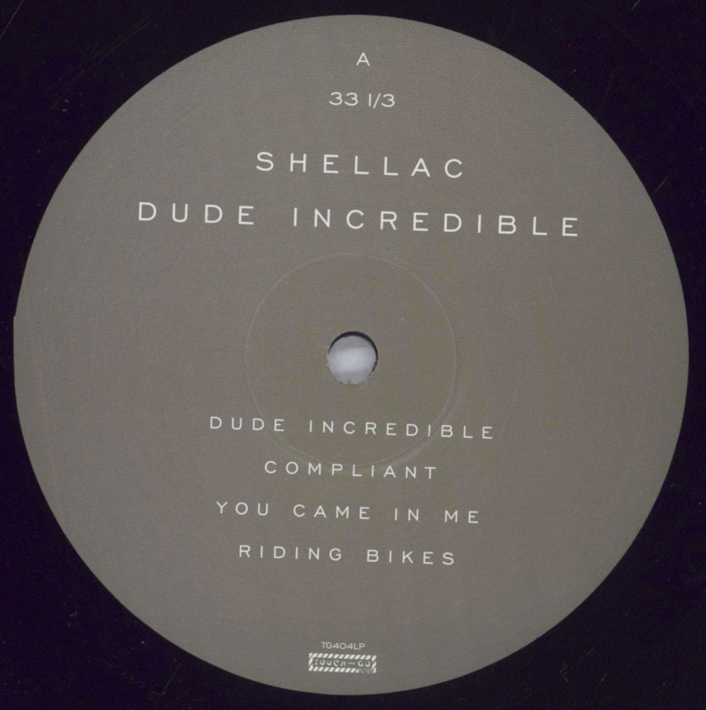 Shellac Dude Incredible - 180gm UK vinyl LP album (LP record) SHCLPDU831090