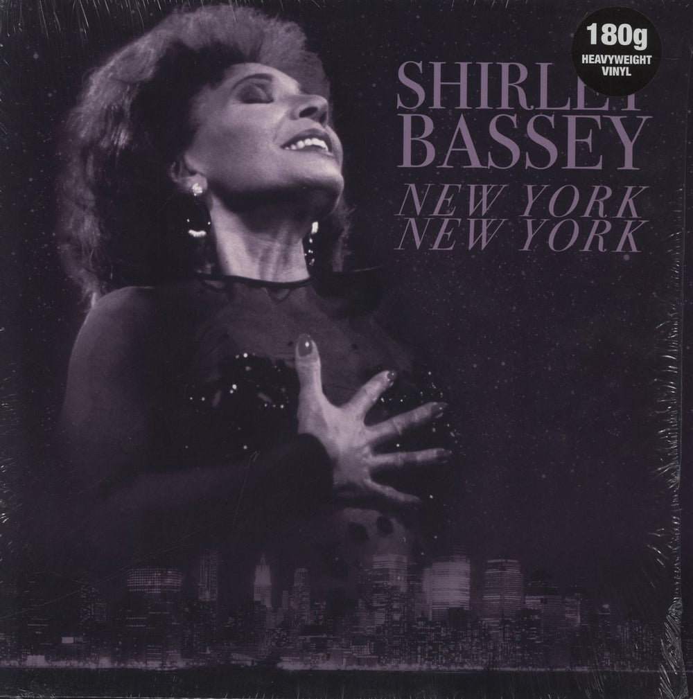 Shirley Bassey New York New York UK vinyl LP album (LP record) 02107-VB