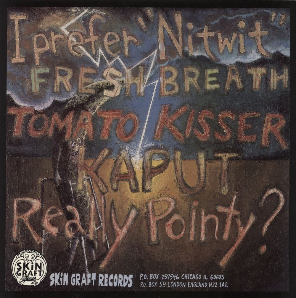 Shorty Fresh Breath EP US 10" vinyl single (10 inch record)