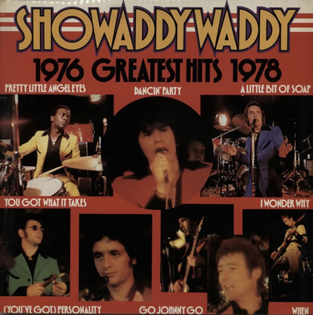 Showaddywaddy Greatest Hits 1976-1978 UK vinyl LP album (LP record) ARTV1