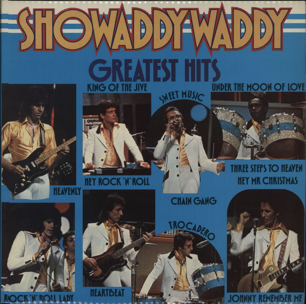 Showaddywaddy Greatest Hits UK vinyl LP album (LP record) ARTY145