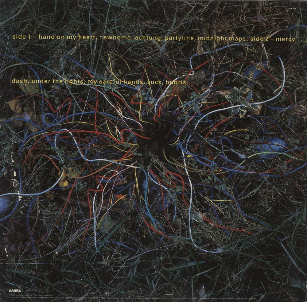 Shriekback Jam Science German vinyl LP album (LP record)