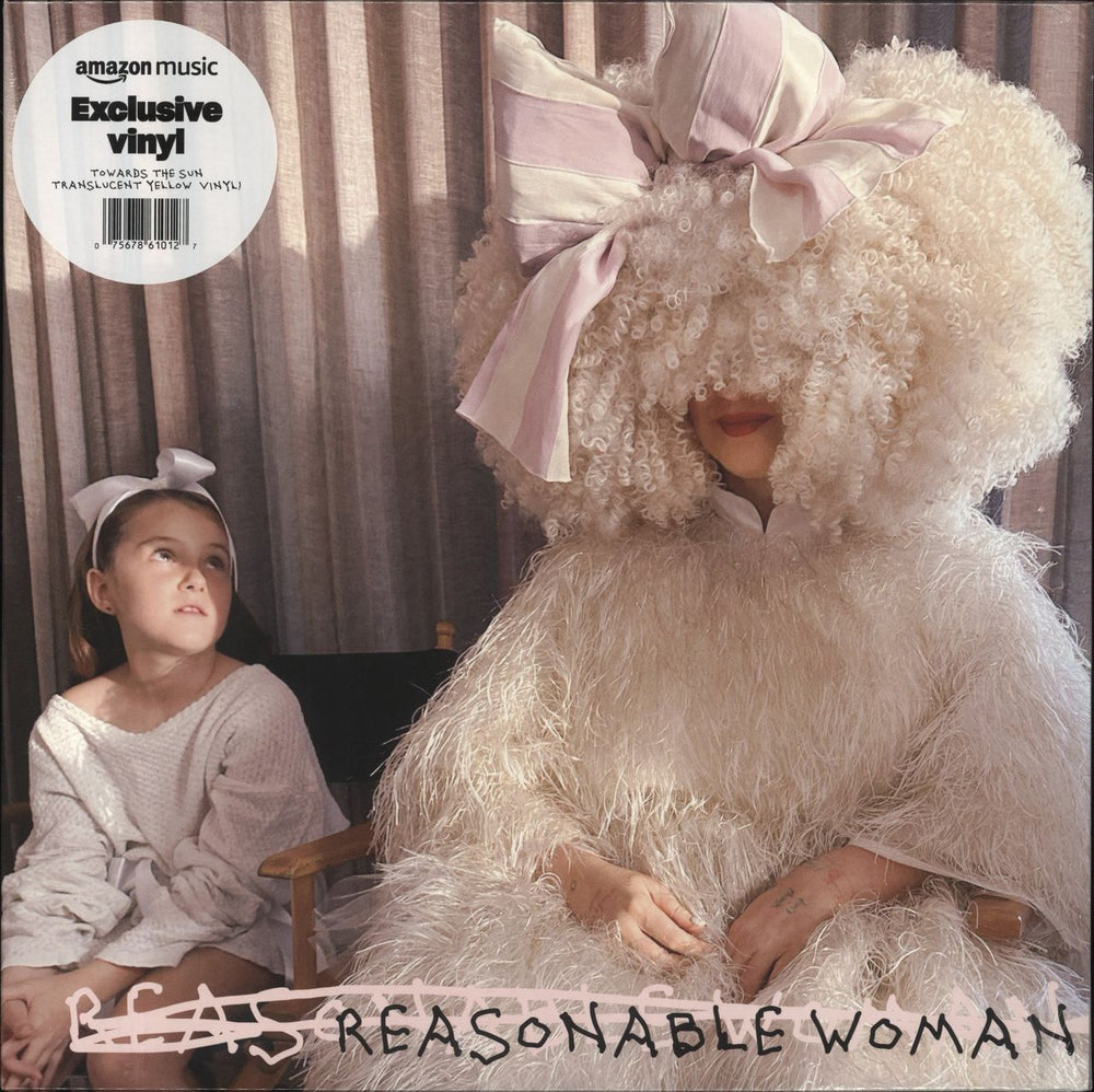 Sia Reasonable Woman - Towards The Sun Yellow Vinyl - Sealed UK vinyl LP album (LP record) 075678610080