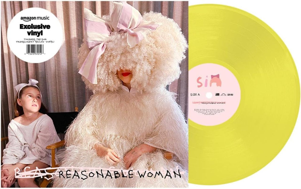 Sia Reasonable Woman - Towards The Sun Yellow Vinyl - Sealed UK vinyl LP album (LP record) S-ILPRE839193