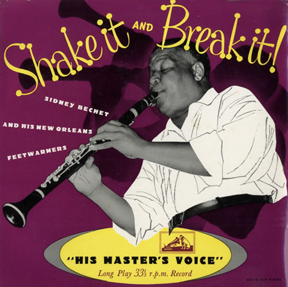 Sidney Bechet Shake It And Break It UK 10" vinyl single (10 inch record) DLP1042