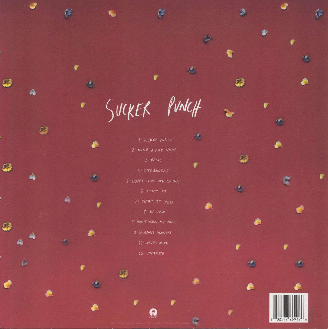 Sigrid Sucker Punch - White Marble Splatter Vinyl UK Vinyl