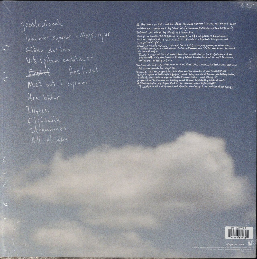 Sigur Ros Með Suð Í Eyrum Við Spilum Endalaust - 180gm UK 2-LP vinyl record set (Double LP Album) 0190296684661