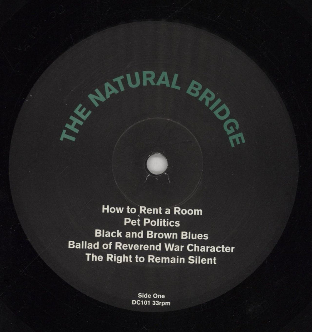 Silver Jews The Natural Bridge US vinyl LP album (LP record) V2LLPTH856076