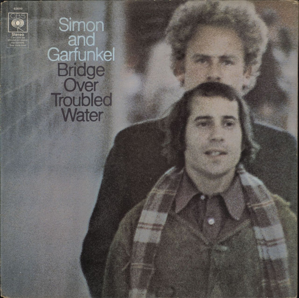 Simon & Garfunkel Bridge Over Troubled Water - 1st - matte p/s UK vinyl LP album (LP record) 63699