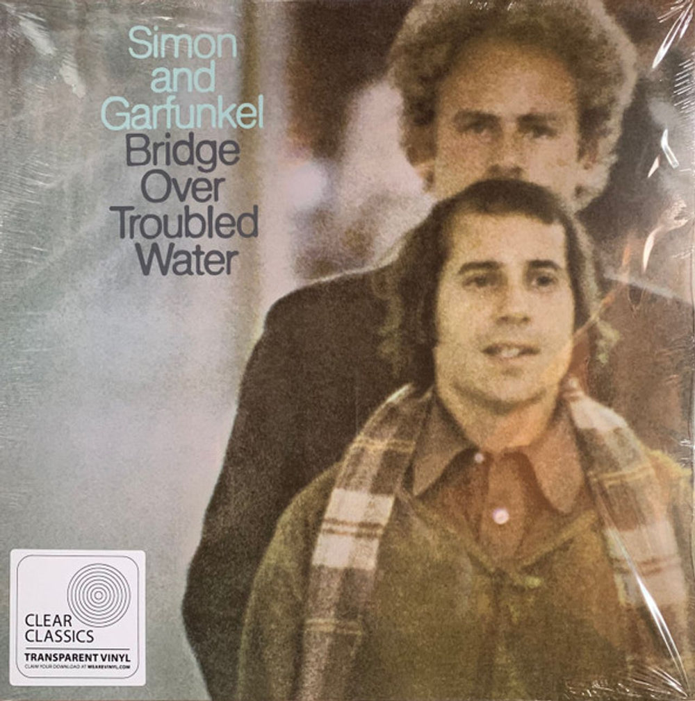 Simon & Garfunkel Bridge Over Troubled Water - Clear Vinyl - Sealed UK vinyl LP album (LP record) 19439802241