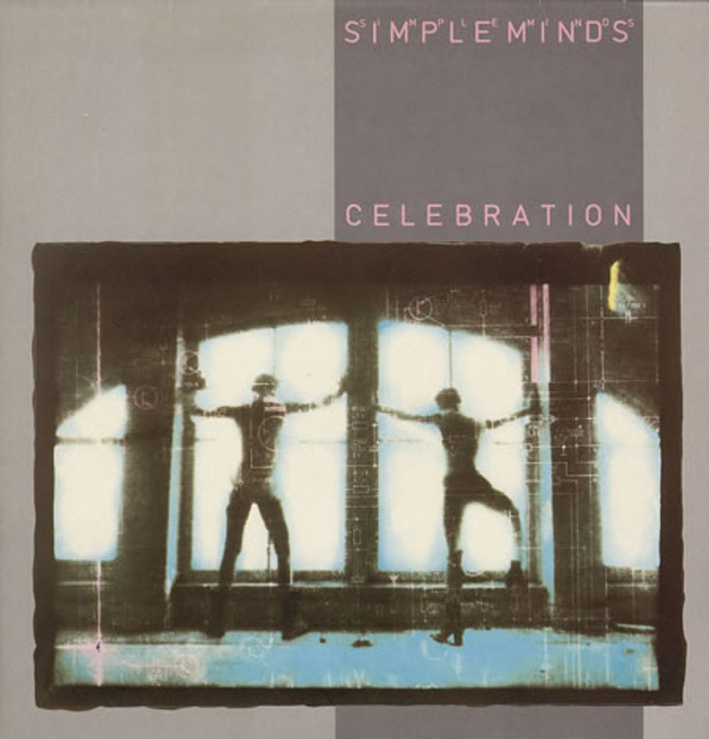 Simple Minds Celebration UK vinyl LP album (LP record) V2248