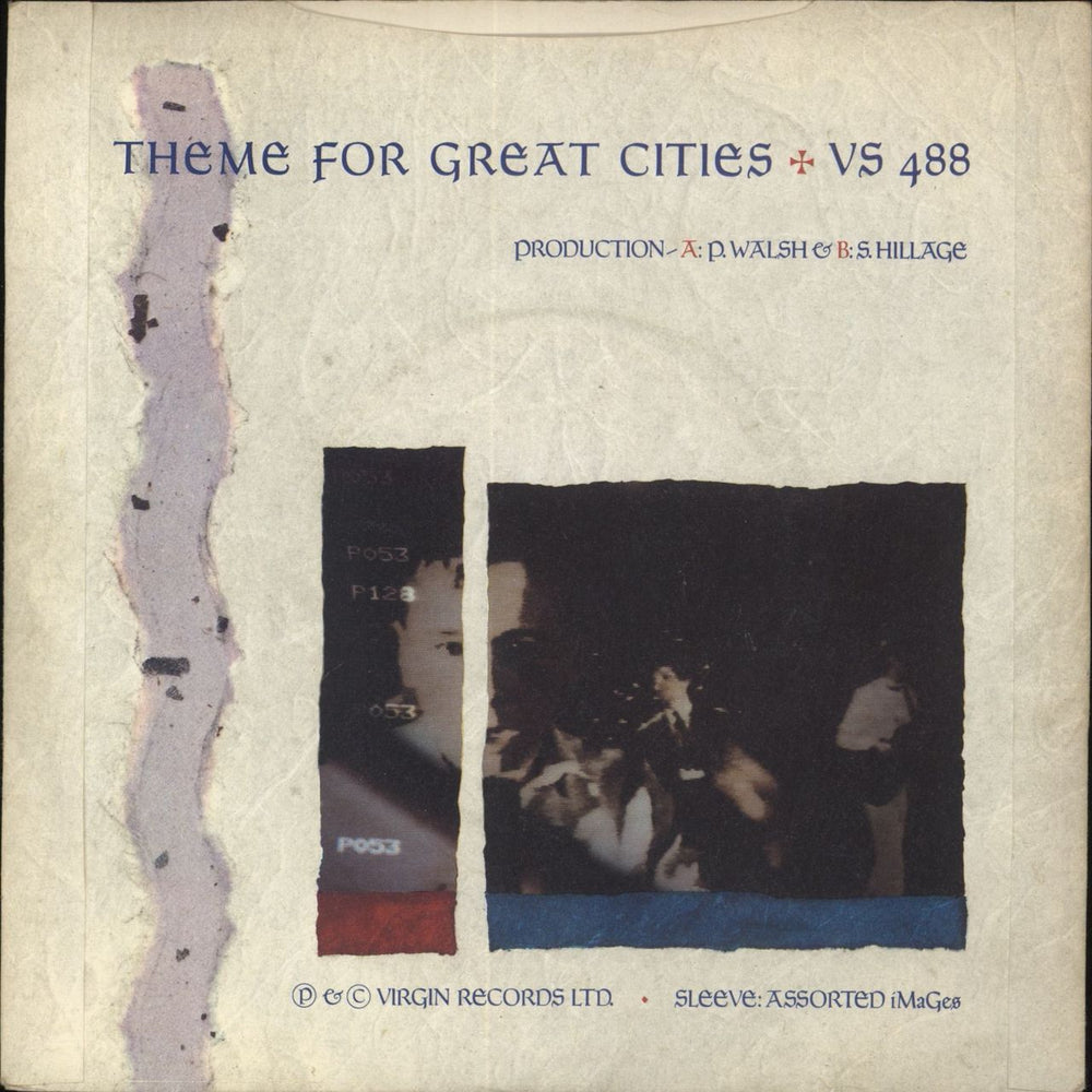 Simple Minds Promised You A Miracle UK 7" vinyl single (7 inch record / 45)