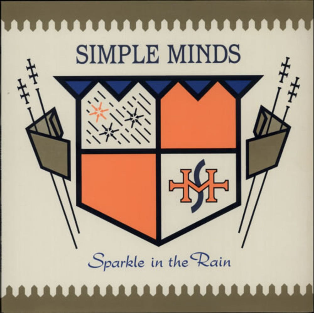 Simple Minds Sparkle In The Rain UK vinyl LP album (LP record) V2300