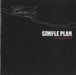 Simple Plan MTV Hard Rock Live UK CD album (CDLP) 7567941122