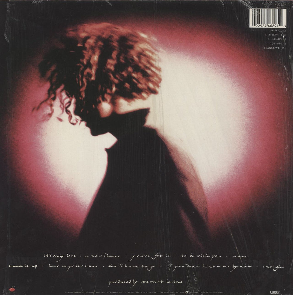 Simply Red A New Flame - Shrink UK vinyl LP album (LP record) 022924468919