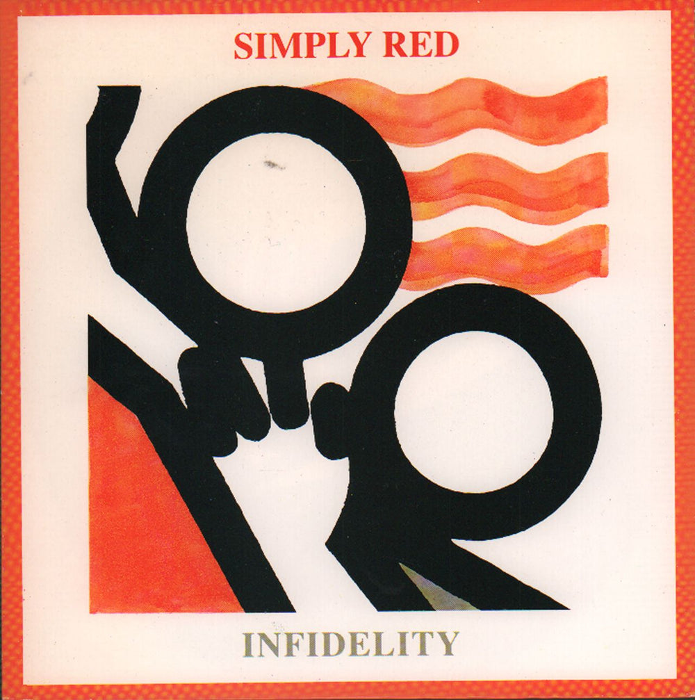 Simply Red Infidelity UK 7" vinyl single (7 inch record / 45) YZ114