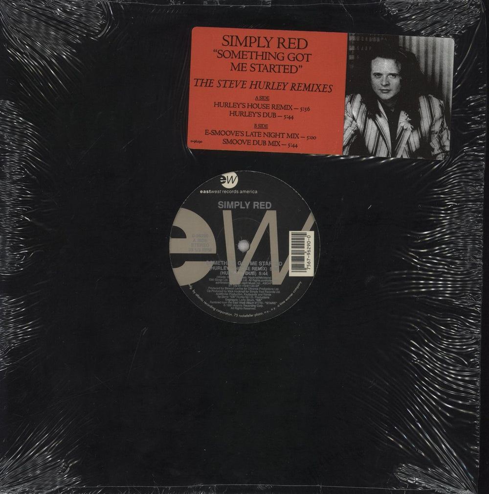 Simply Red Something Got Me Started UK 12" vinyl single (12 inch record / Maxi-single) 0-96190