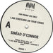 Sinead O'Connor I Am Stretched On Your Grave UK Promo 12" vinyl single (12 inch record / Maxi-single) GRAVE1