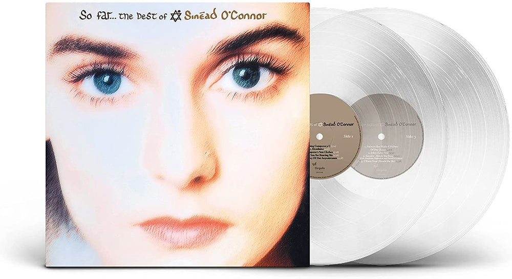 Sinead O'Connor So Far...The Best Of - Clear Vinyl - Sealed UK 2-LP vinyl record set (Double LP Album) SIN2LSO777161