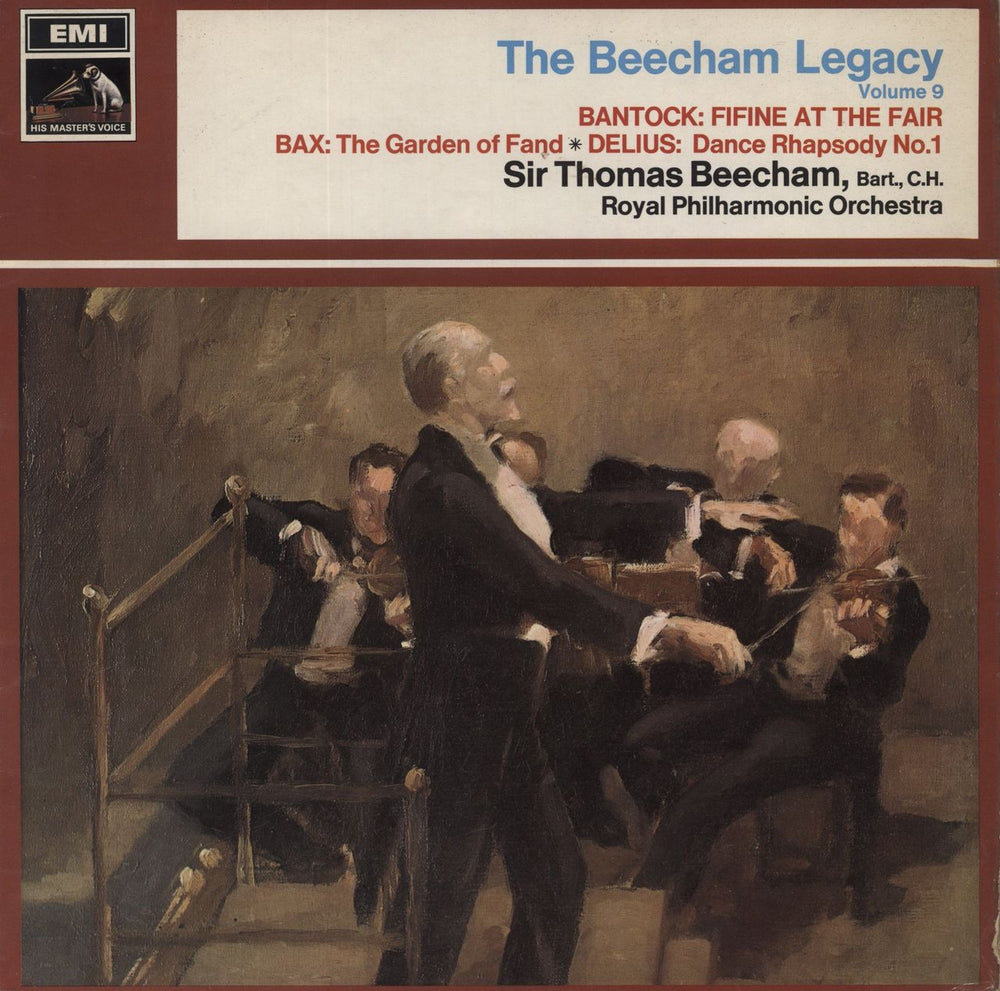 Sir Thomas Beecham The Beecham Legacy Volume 9 UK vinyl LP album (LP record) HQM1165