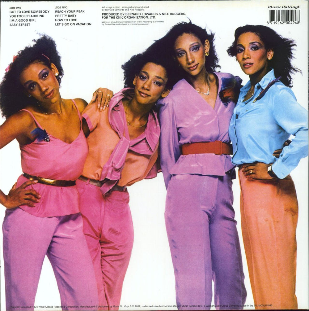 Sister Sledge Love Somebody Today - 180 Gram Vinyl UK vinyl LP album (LP record) SLELPLO846900