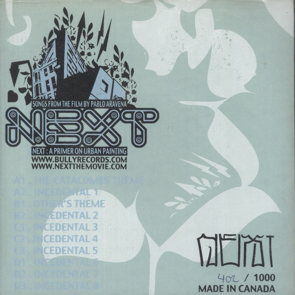 Sixtoo Next Canadian 7" vinyl single (7 inch record / 45)