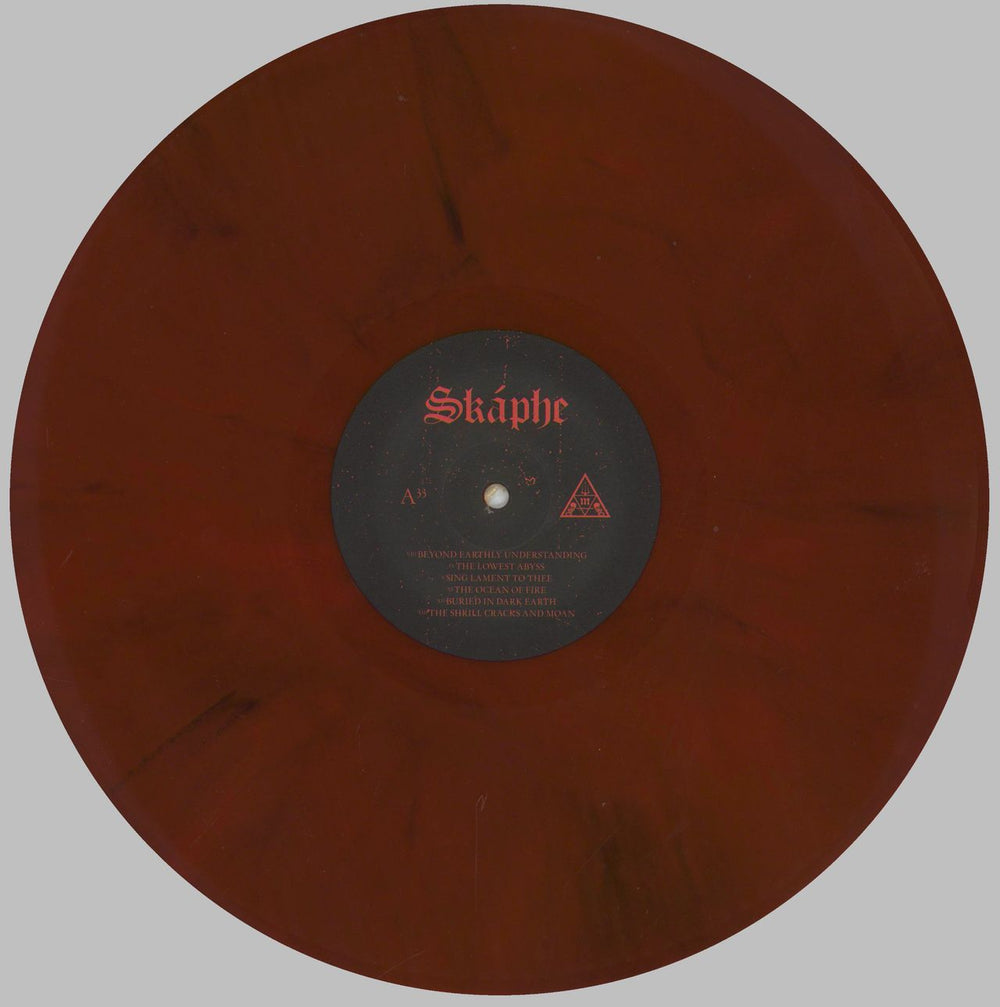 Skáphe Skáphe 3 - Red With Black Marble Vinyl US vinyl LP album (LP record) 6LBLPSK827285