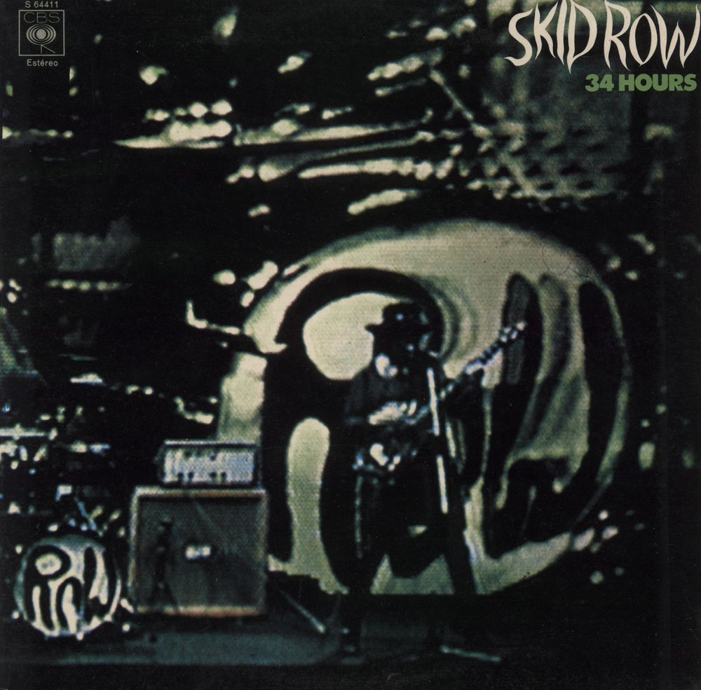 Skid Row (70s) 34 Hours - 1st Spanish vinyl LP album (LP record) 64411