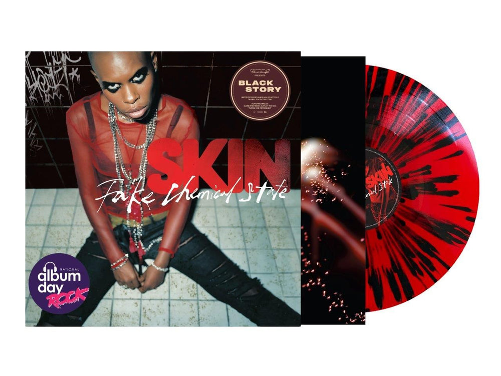 Skin [Skunk Anansie] Fake Chemical State - National Album Day 2025 - Red Splatter Vinyl - Sealed UK vinyl LP album (LP record) 7836816