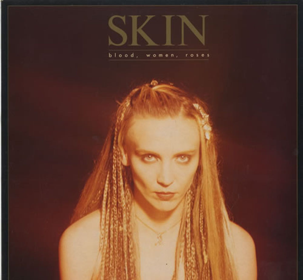 Skin [Swans] Blood, Women, Roses UK vinyl LP album (LP record) 33PROD4