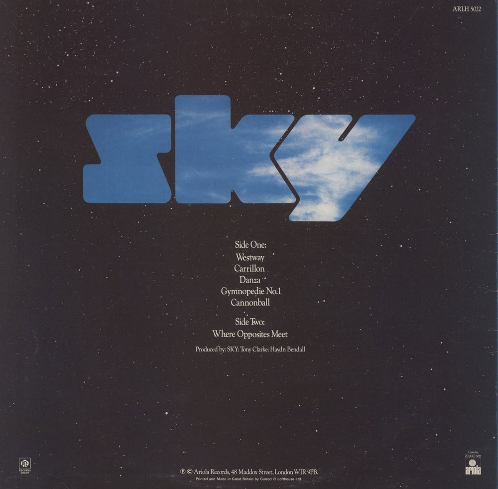 Sky (John Williams) Sky UK vinyl LP album (LP record)