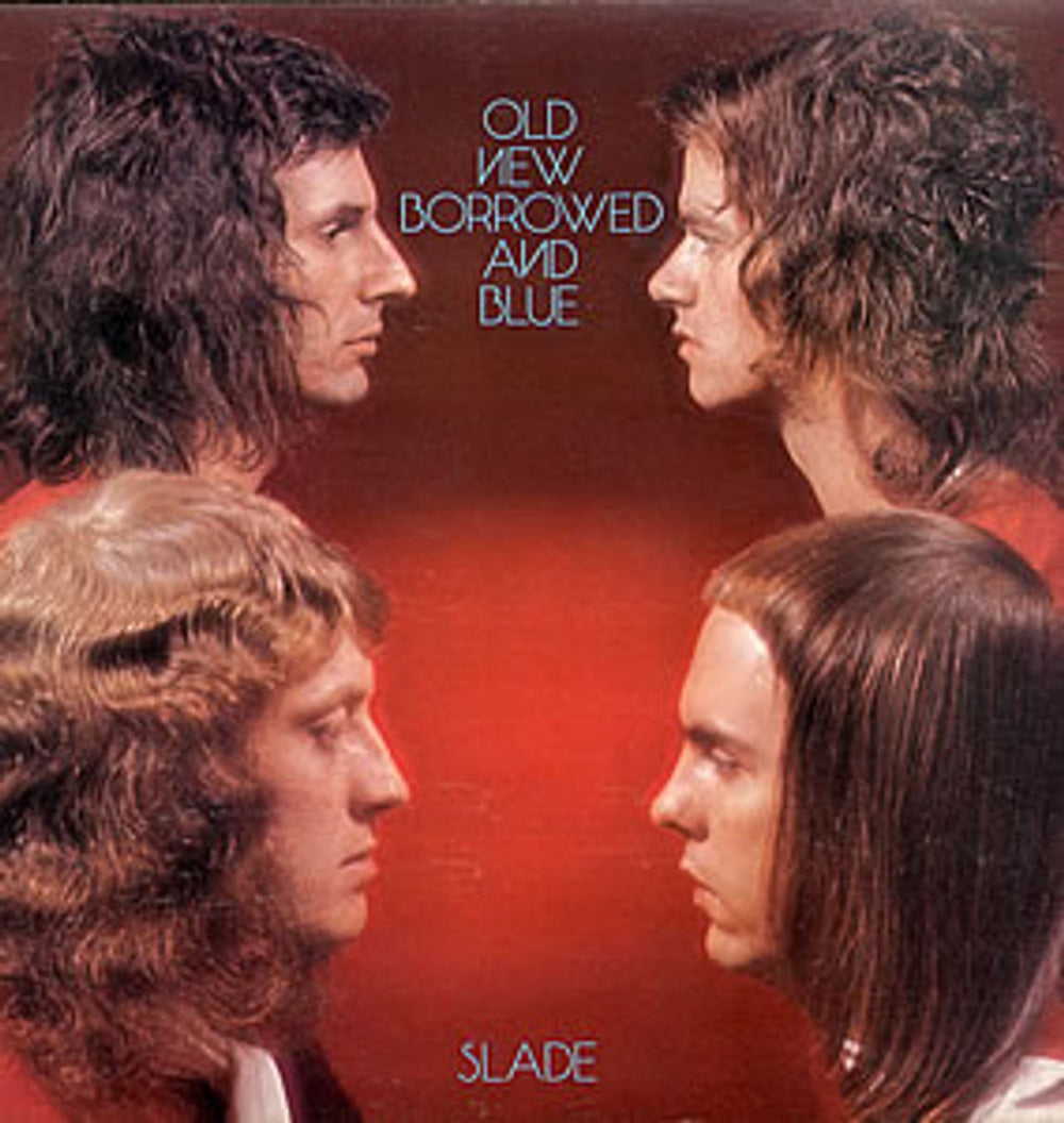 Slade Old New Borrowed And Blue UK vinyl LP album (LP record) 2383261