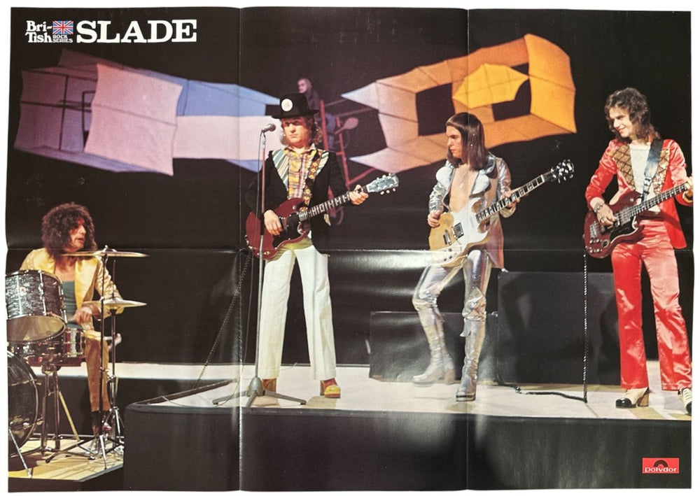 Slade Perfect + Poster & Obi Japanese vinyl LP album (LP record)