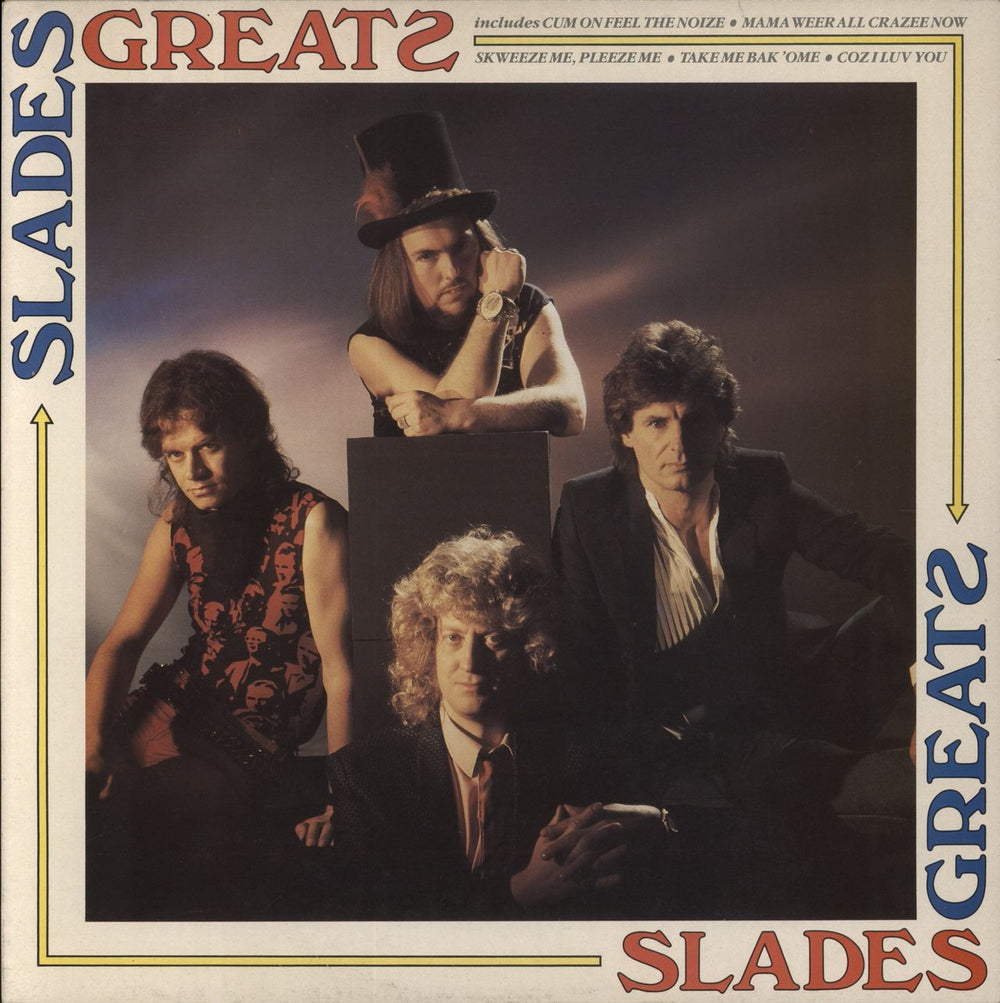 Slade Slades Greats UK vinyl LP album (LP record) SLAD1