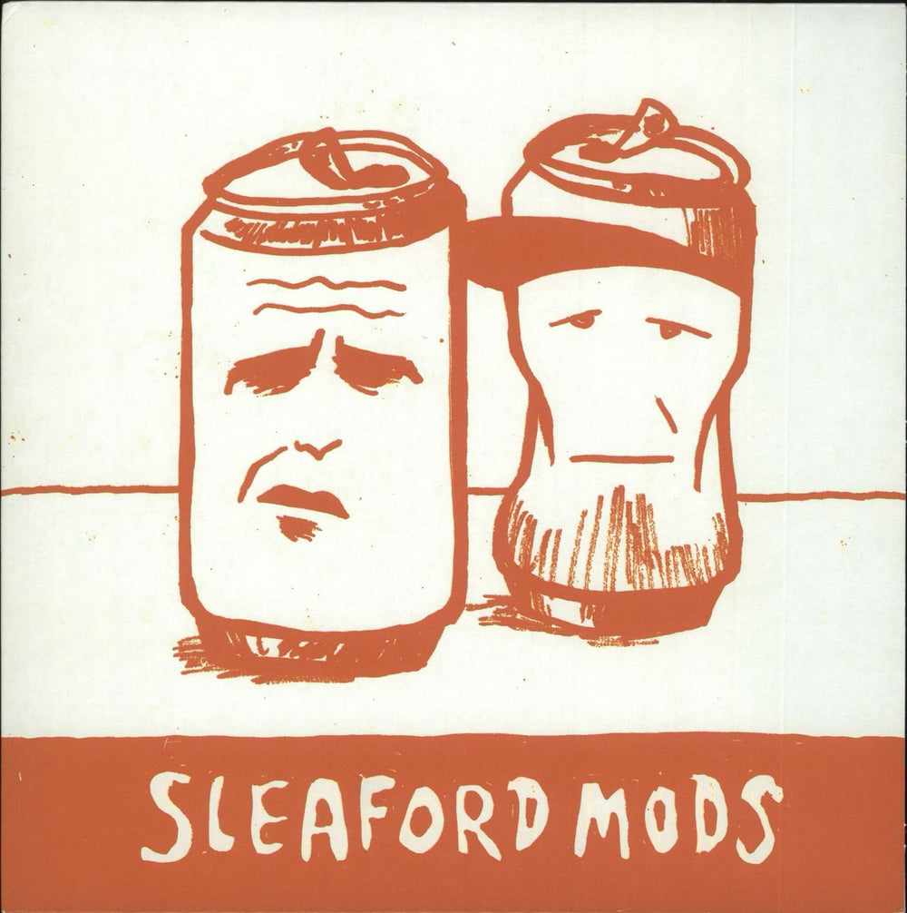 Sleaford Mods Mr. Jolly Fucker - 4th - Orange Vinyl + Sleeve UK 7" vinyl single (7 inch record / 45) FDS88