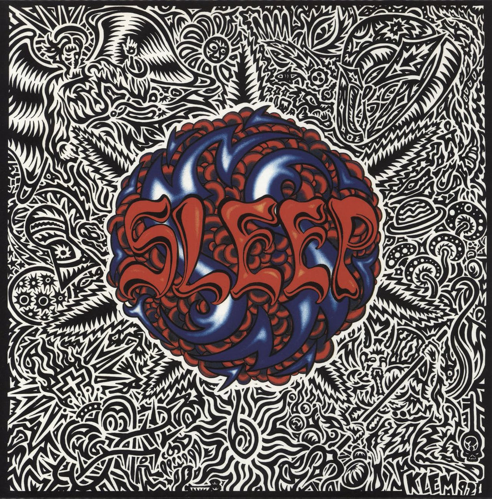Sleep Sleep's Holy Mountain - Blue and Orange Swirl Vinyl UK vinyl LP album (LP record) MOSH079FDR