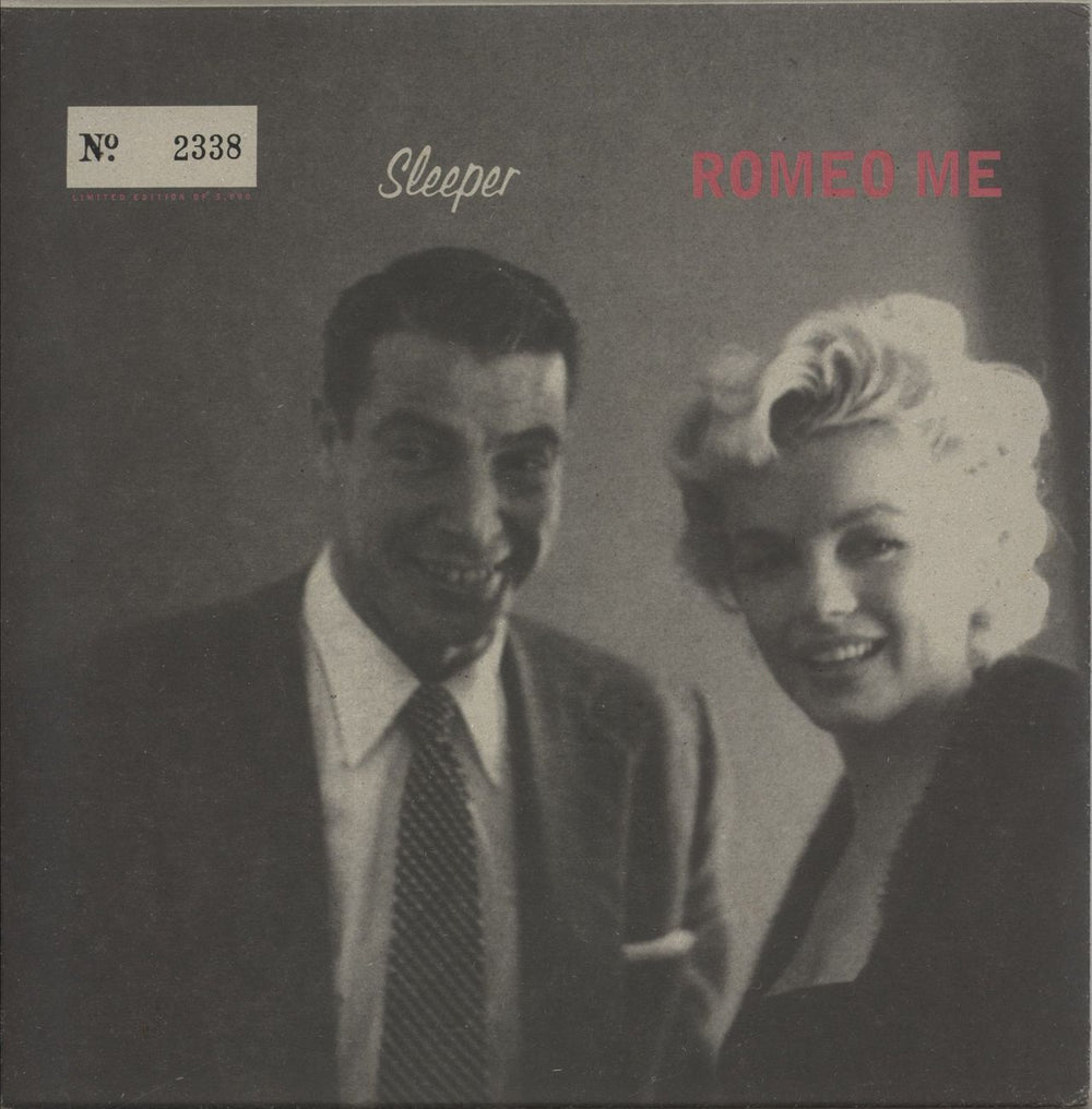 Sleeper Romeo Me - Clear Vinyl UK 7" vinyl single (7 inch record / 45) SLEEP17